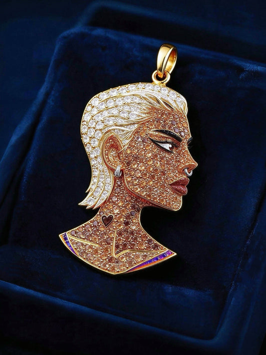 Custom Portrait To Jewelry | Turn Your Portrait Into Luxury |  Encrypted NFC