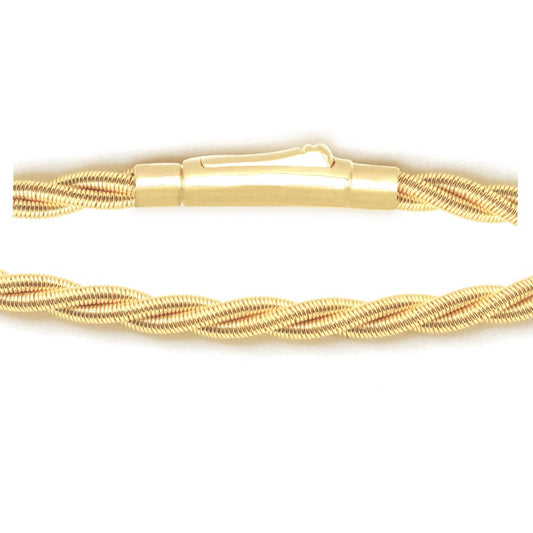 Twisted 18k Gold Necklace (Item No. SR051CN)