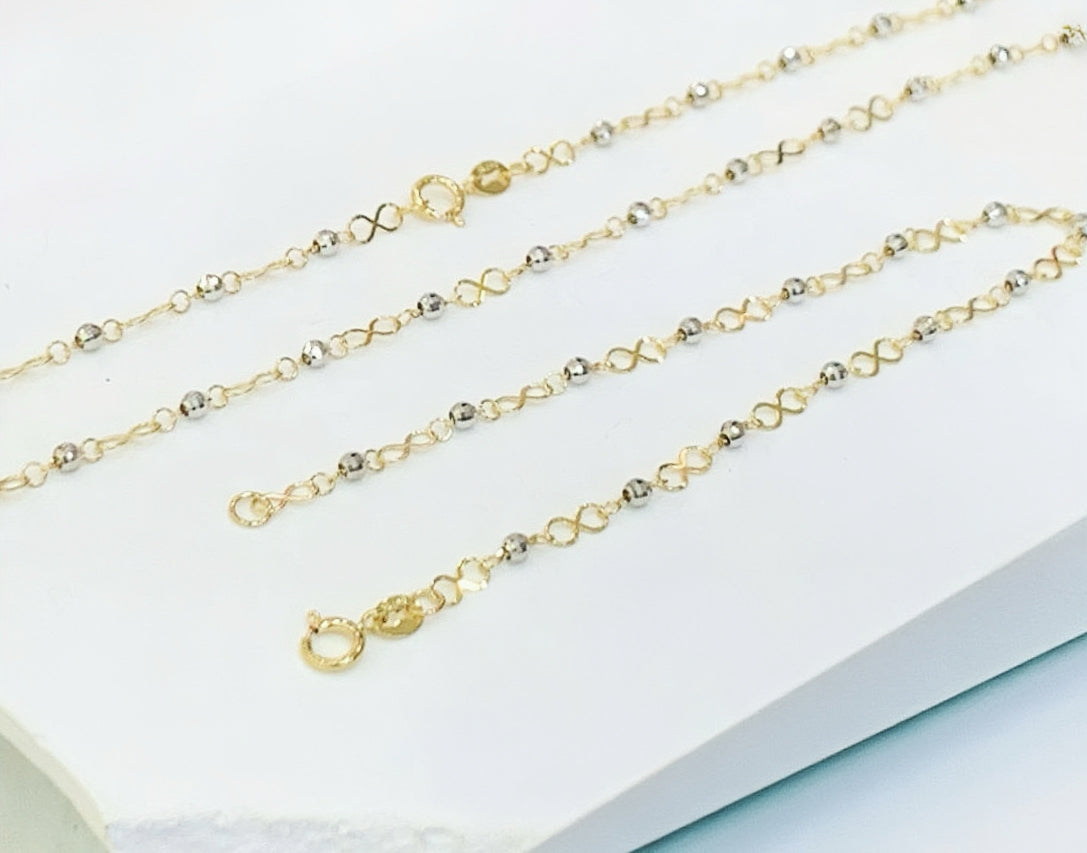 Classic 18k Gold Necklace/Bracelet (Item No. SJN032）