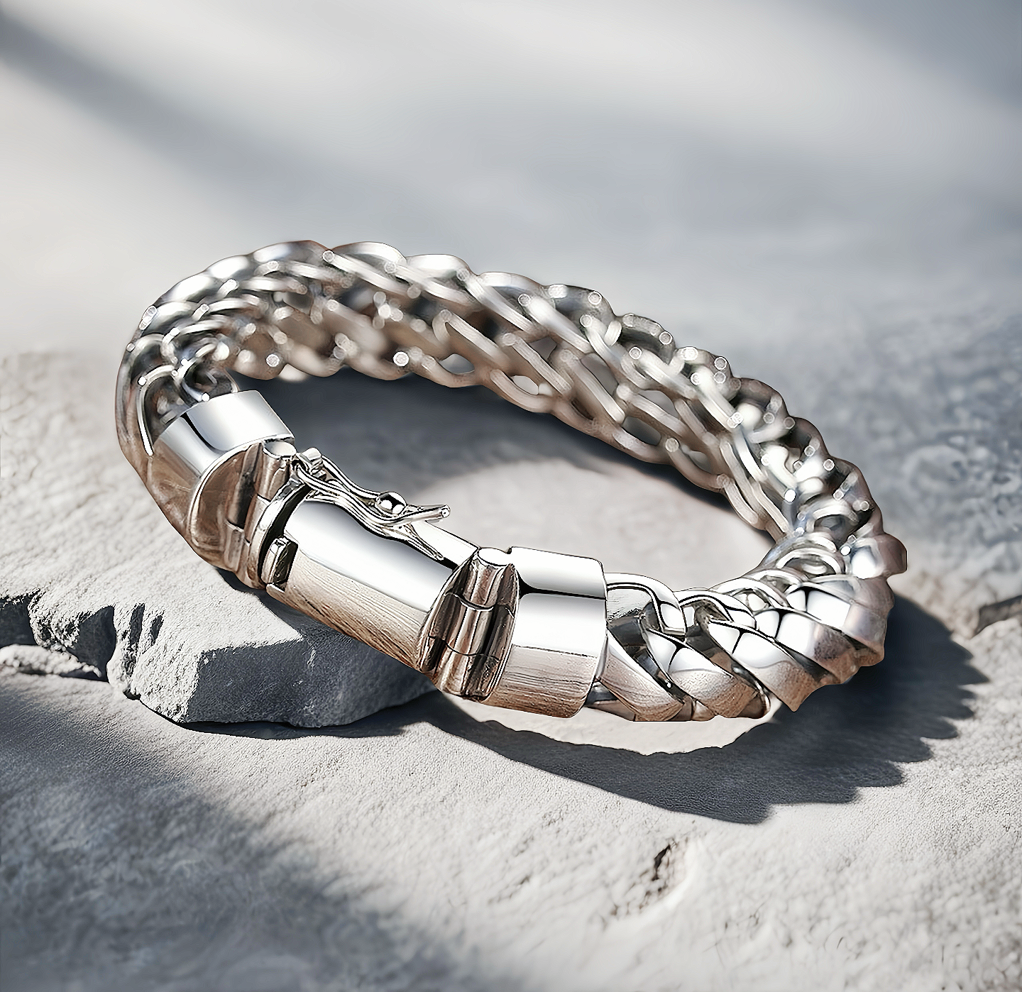 Fashion Silver Bracelet (Item No. B0695）