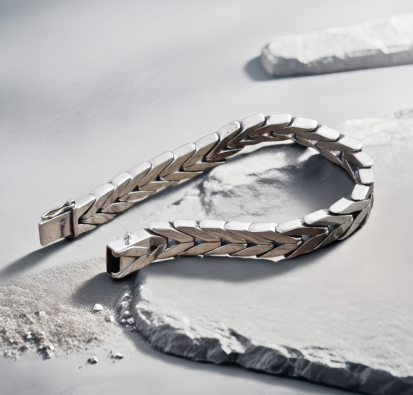 Fashion Silver Bracelet (Item No. B0685）