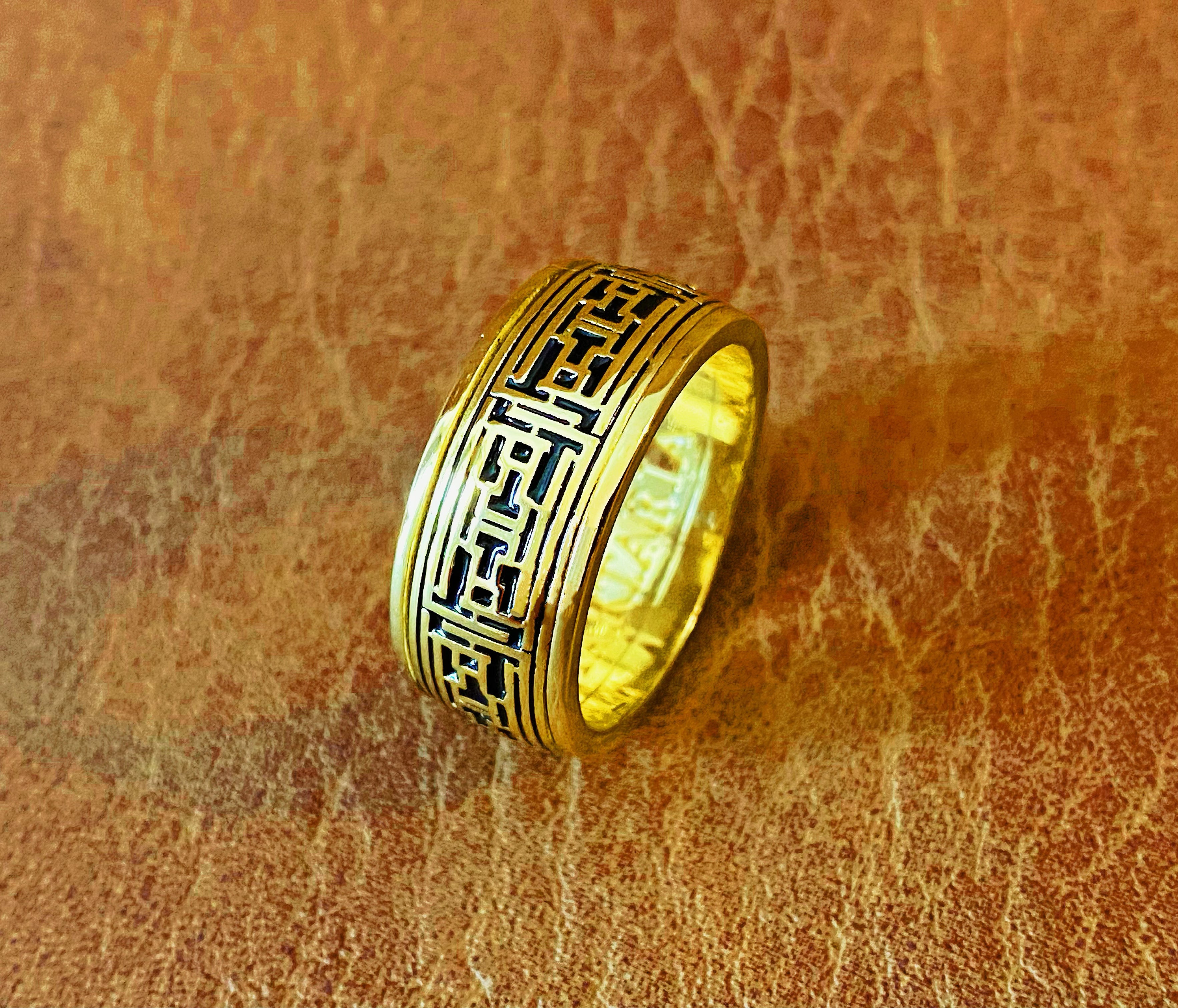 9k/14k/18k Gold Ring (Item No. GR0006） Tartaria Onlinestore