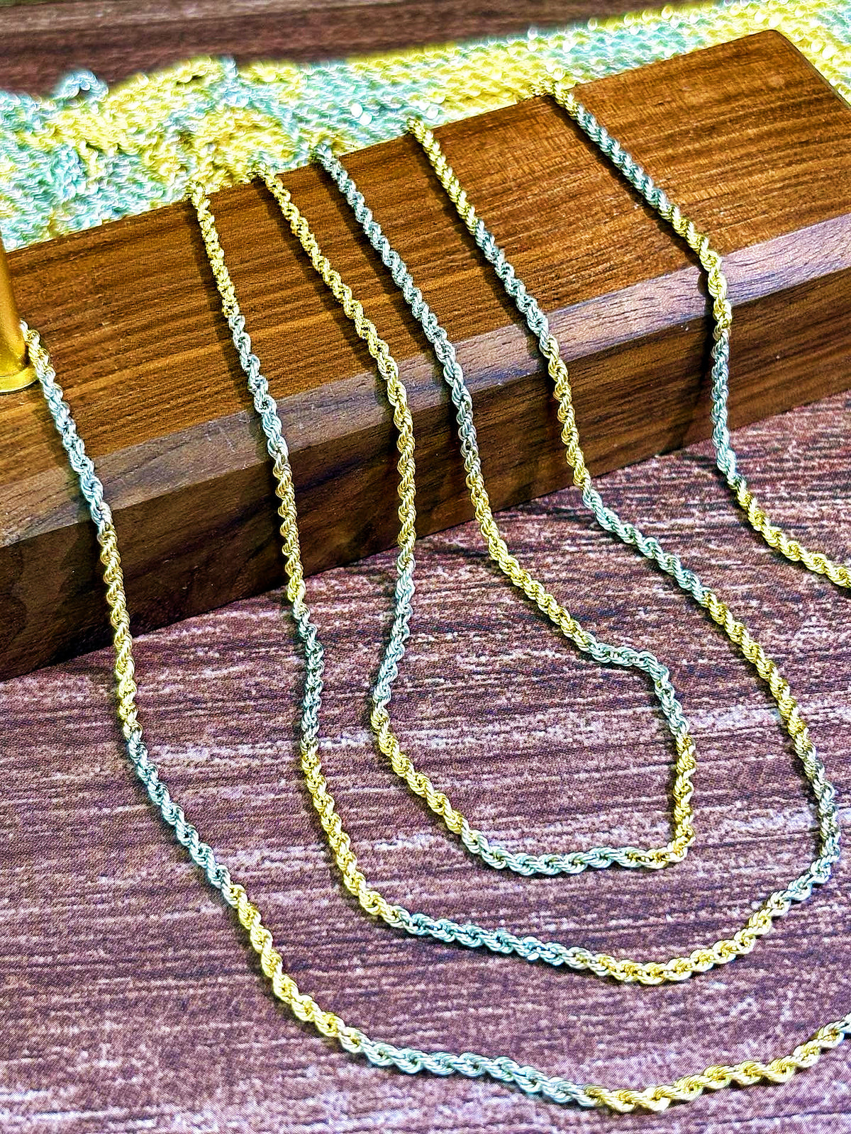 Fashion 18k Gold Necklace (Item No. SJN012）