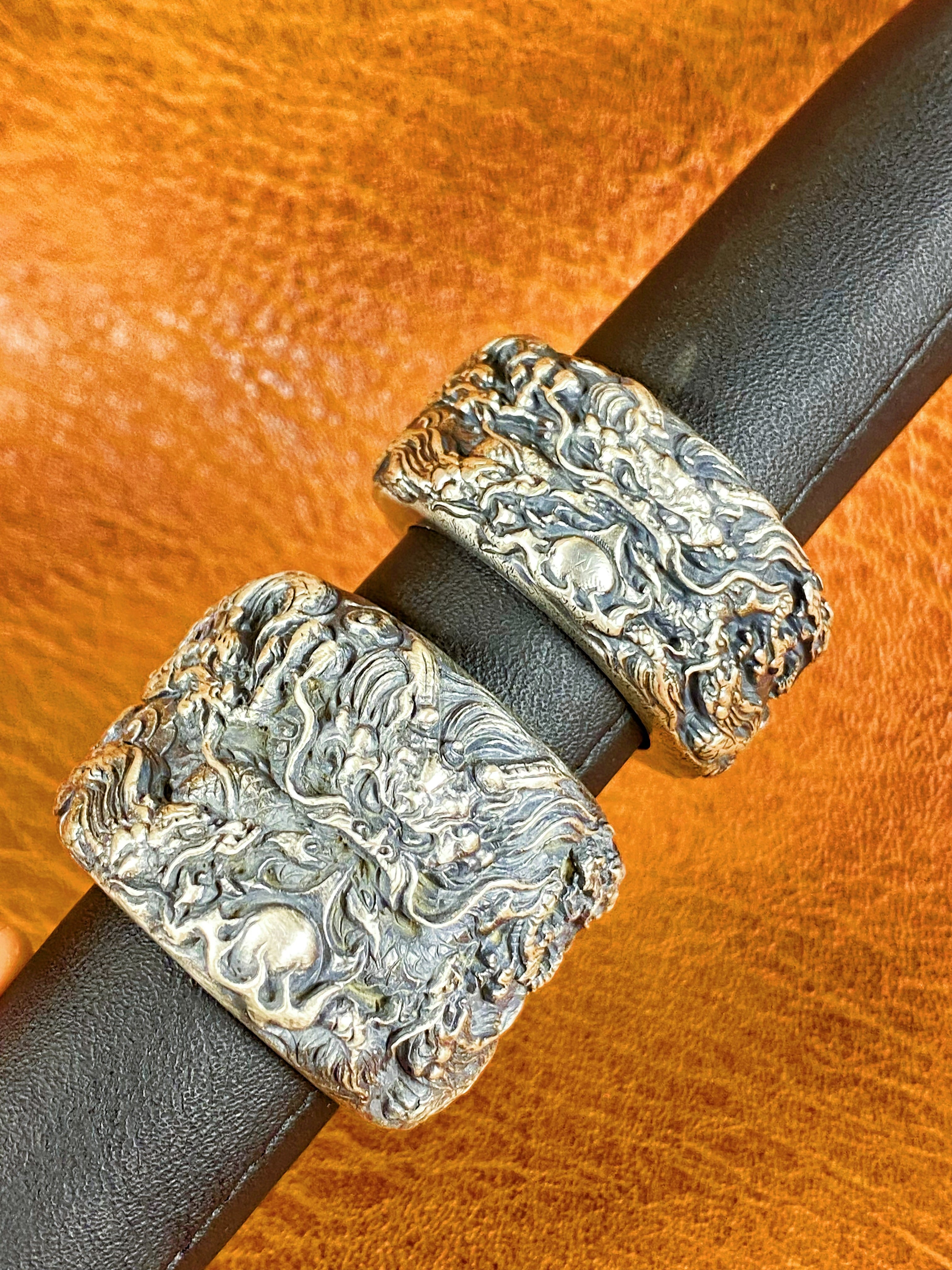 Nine Dragon Silver Ring (Item No. R0125)