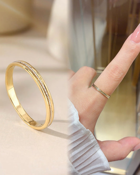 Fashion 18k Gold Ring (Item No. HFR024）