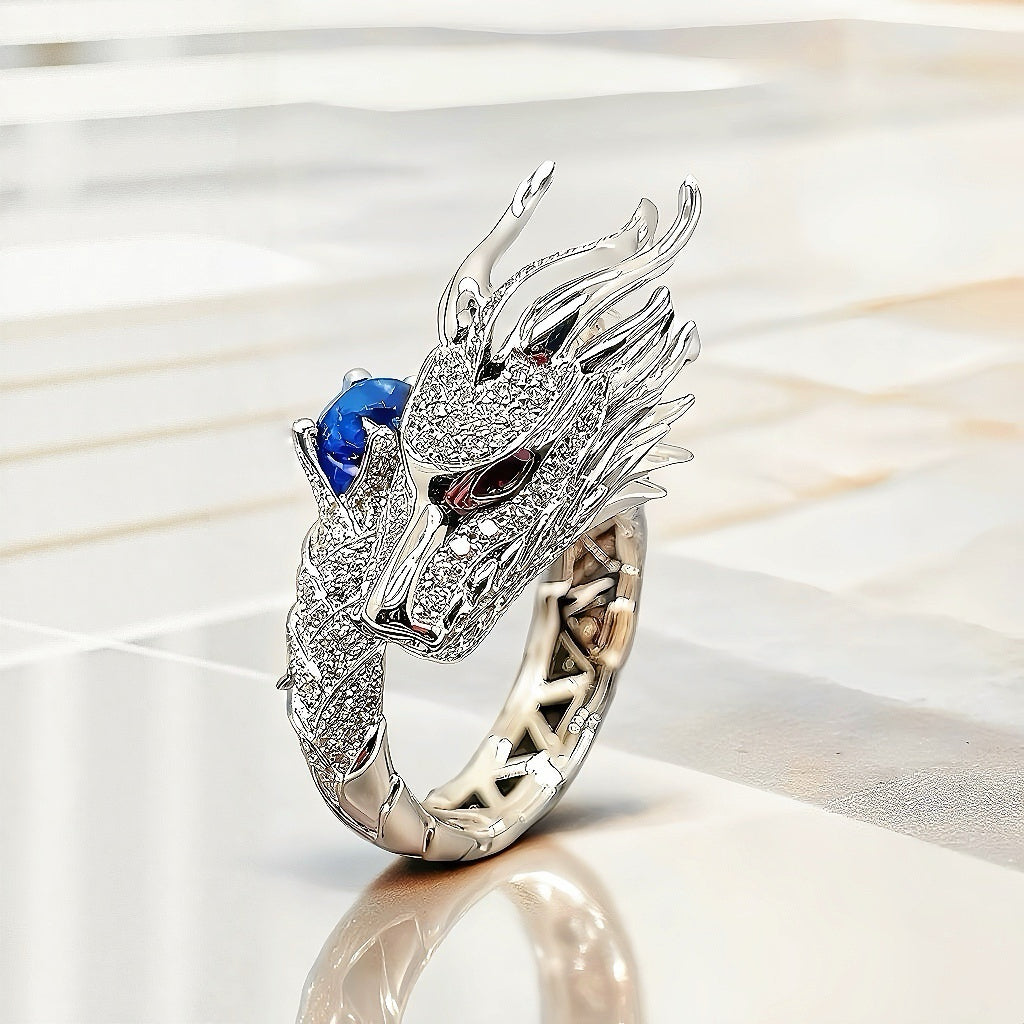 Women Ring Sapphire