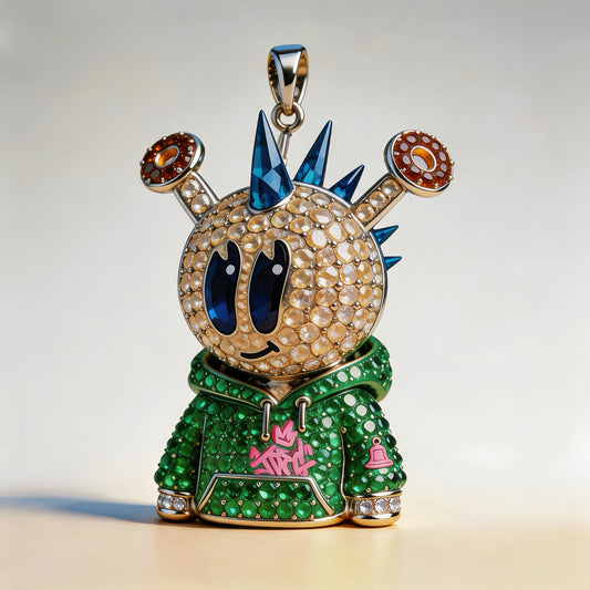 Custom Service For Quirkies (Two Pendants Set)