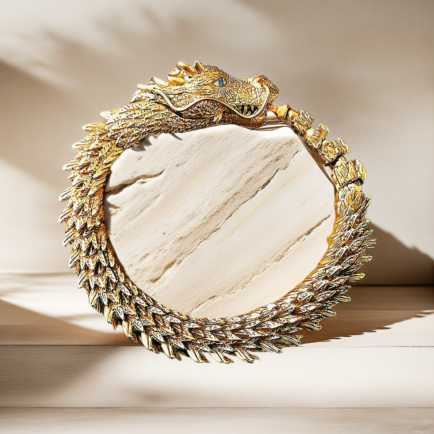 Gold Dragon Bracelet Chain (Item No. GB0022)