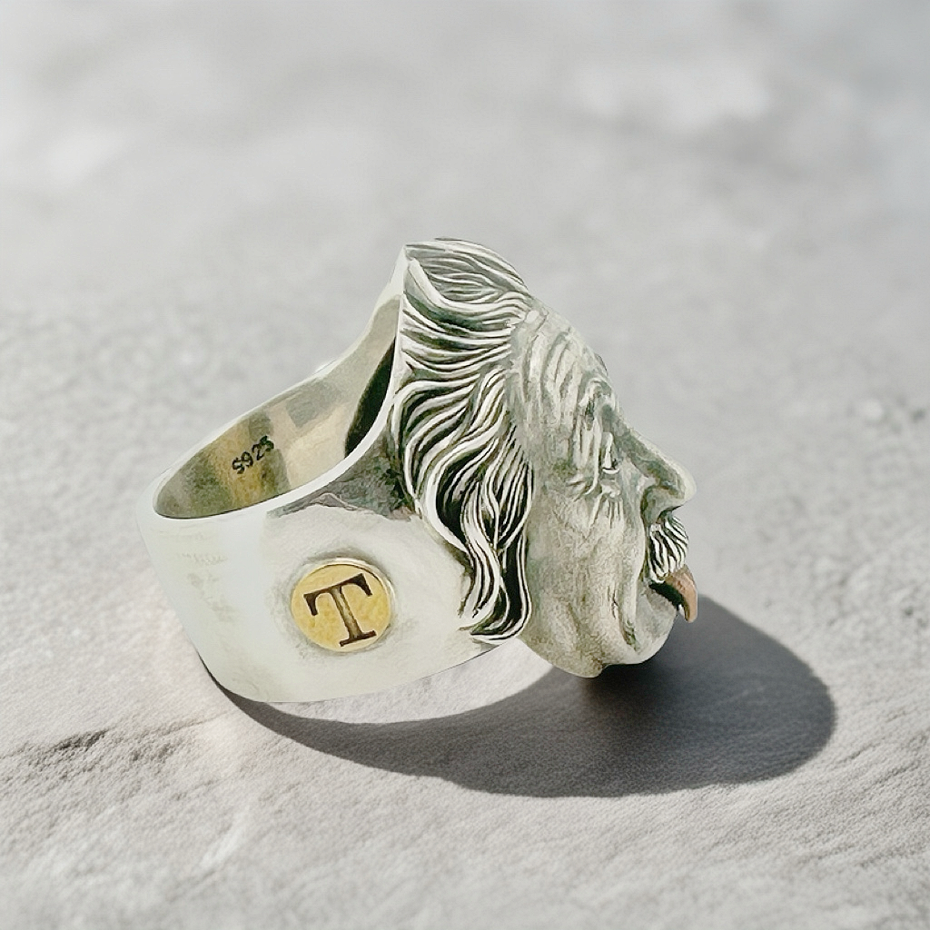Einstein Silver Ring (Item No. SC019)