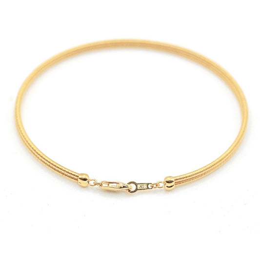 Twisted 18K Gold Bracelet (Item No. SX051CB)