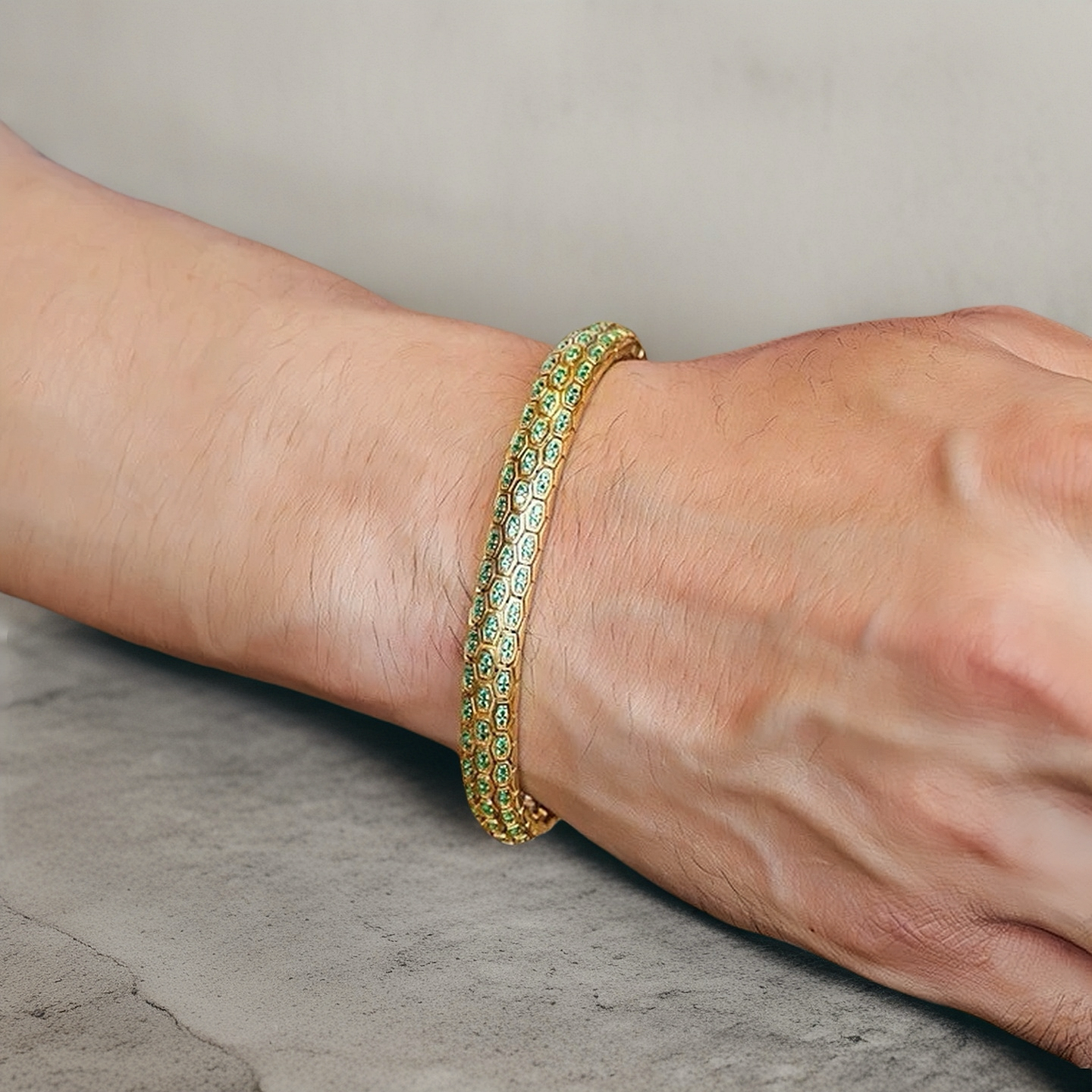 Fashion Silver Bracelet (Item No. B0697）