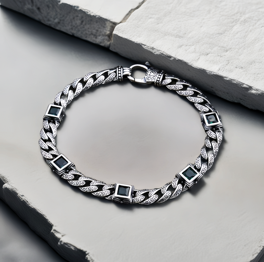 Fashion Silver Bracelet (Item No. B0690）