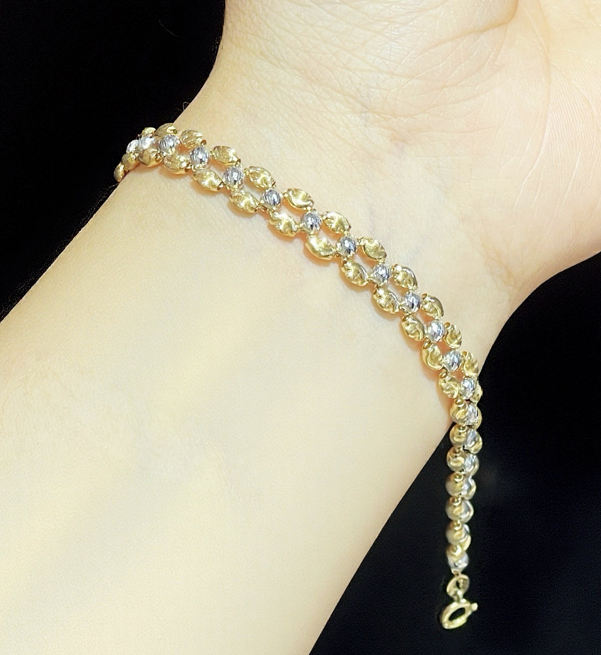 Fashion 18K Gold Bracelet (Item No. SJB023）