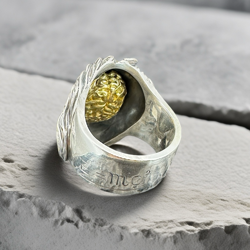 Einstein Silver Ring (Item No. SC019)