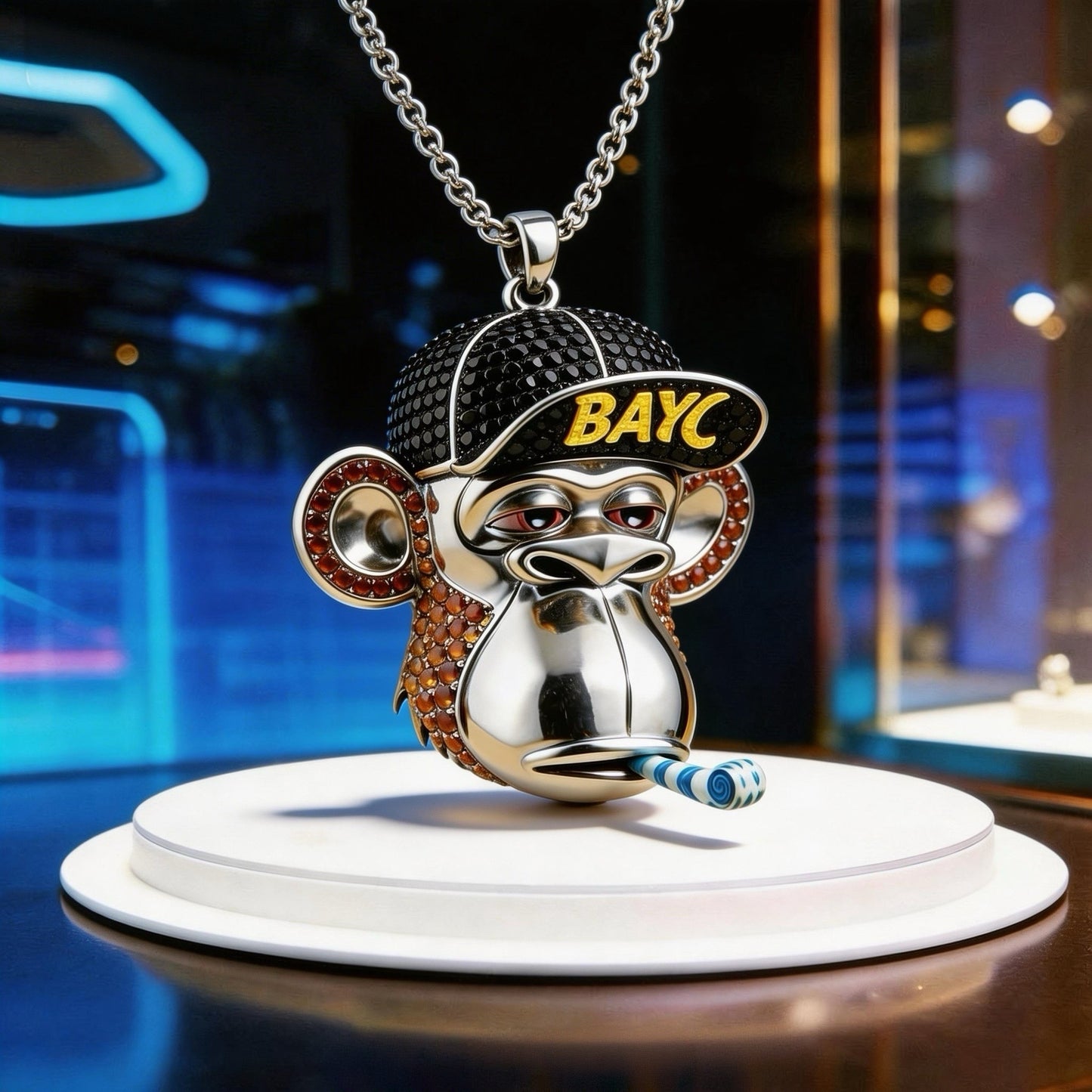 Bored Ape Yacht Club NFT Custom Jewelry