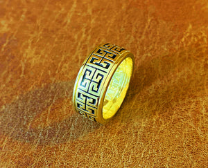9k/14k/18k Gold Ring (Item No. GR0003） Tartaria Onlinestore