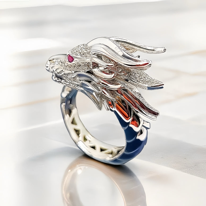 Dragon 18K Gold Ring (Item No.SC012)
