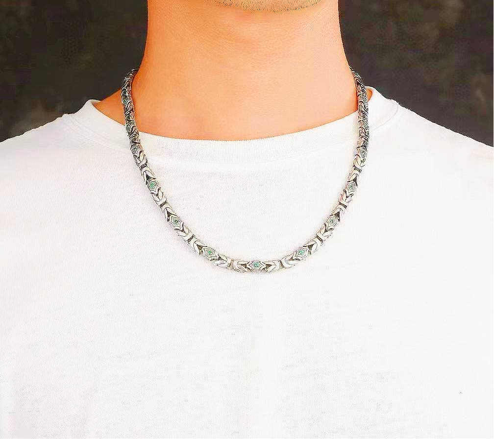 Classic Silver Necklace Chain (Item No. N0137)