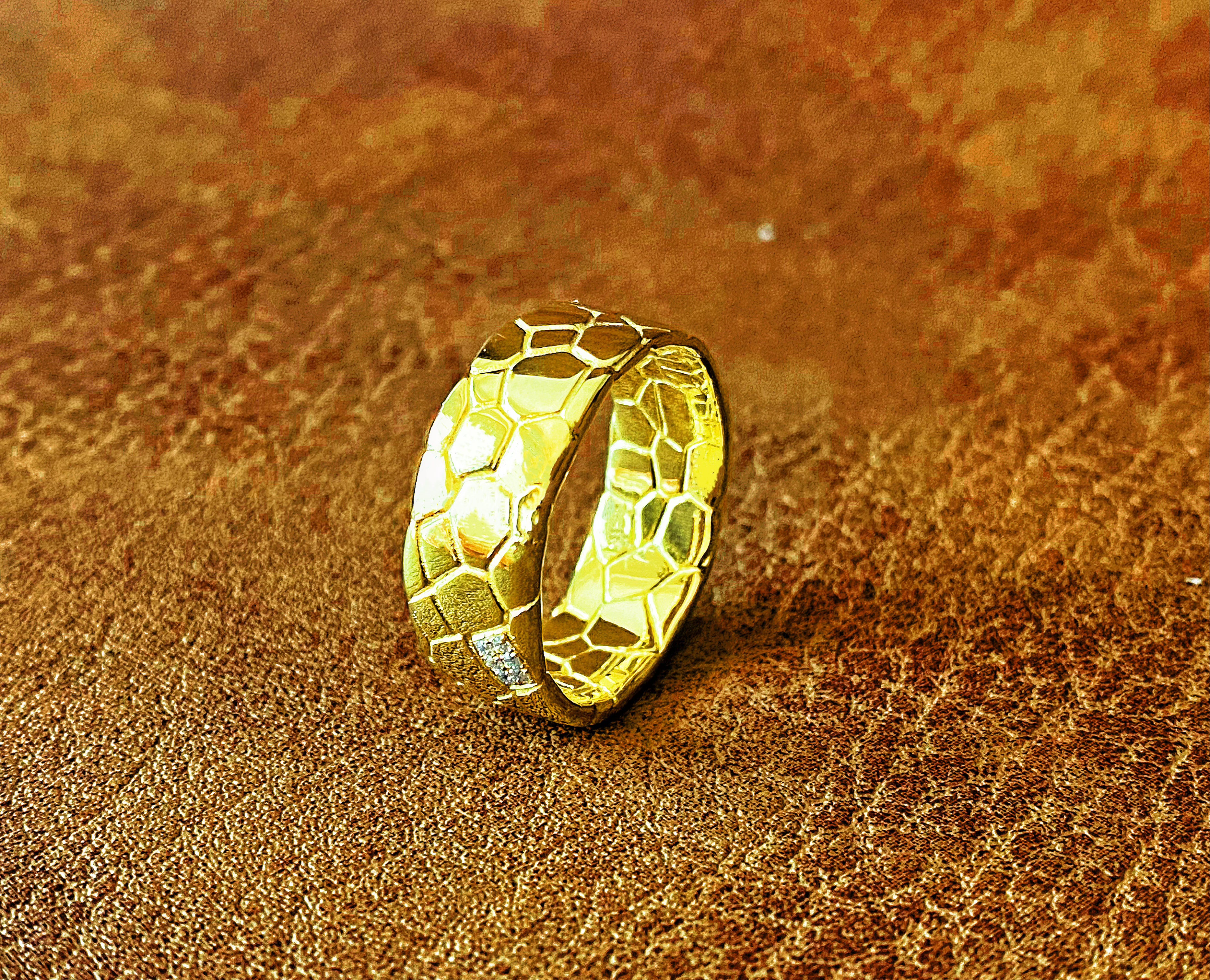 9k/14k/18k Gold Ring (Item No. GR0008） Tartaria Onlinestore