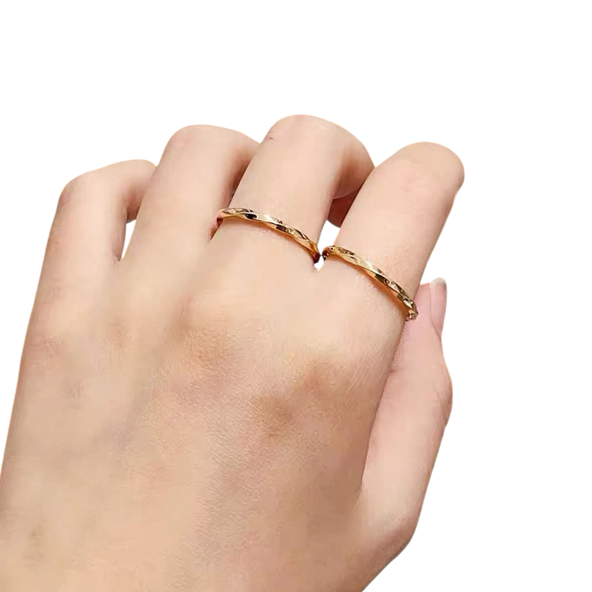 Classic 18k Gold Ring (Item No. HFR003）