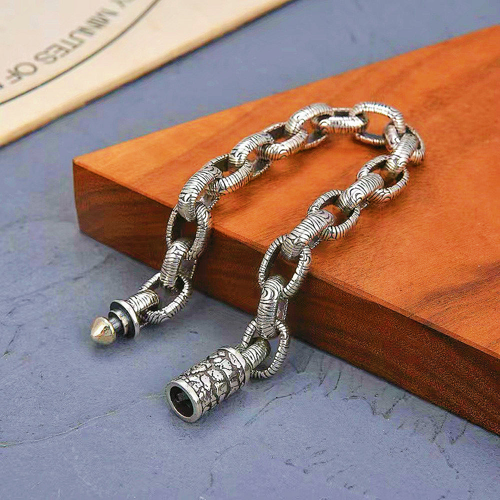 Braided Silver Chain (Item No.B0637）