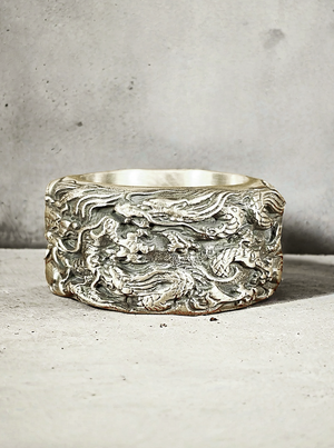 Nine Dragon Silver Ring (Item No. R0125)