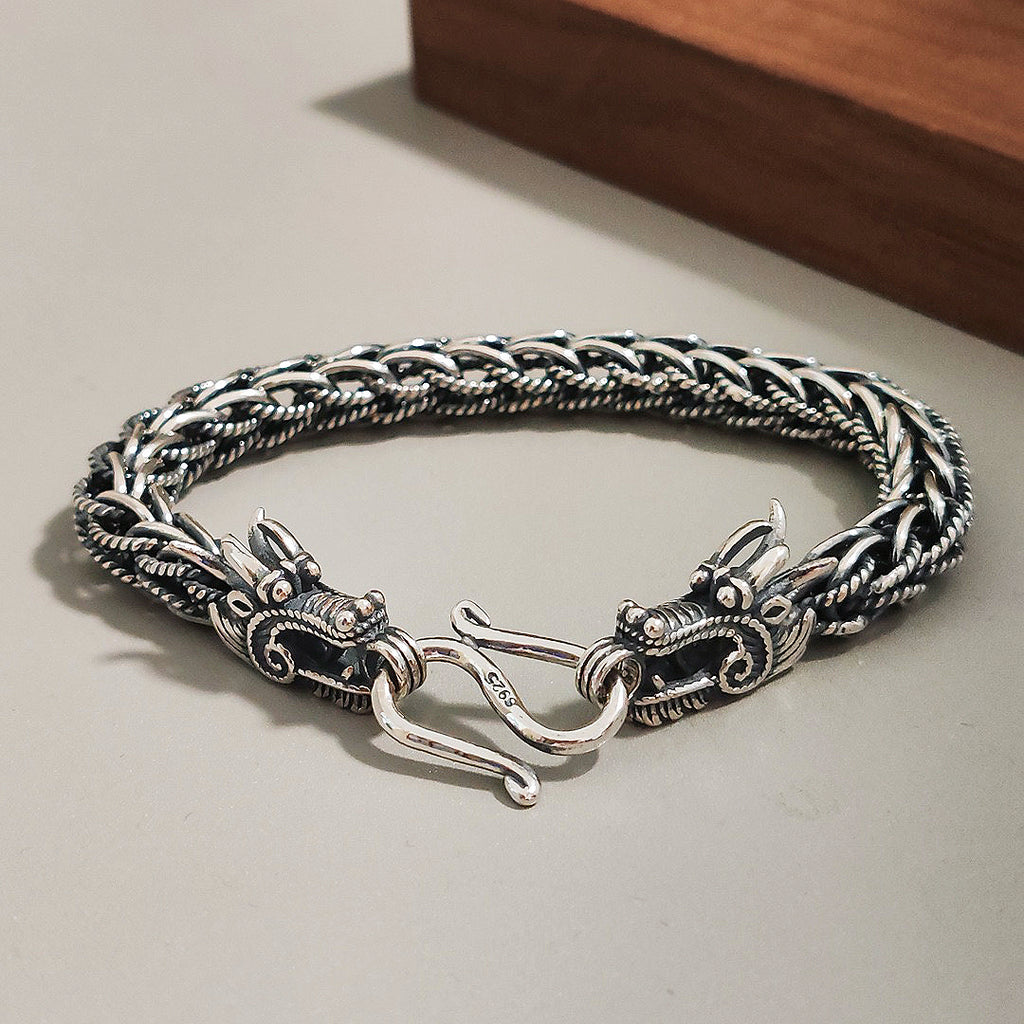 Braided Silver Chain (Item No.B0633）