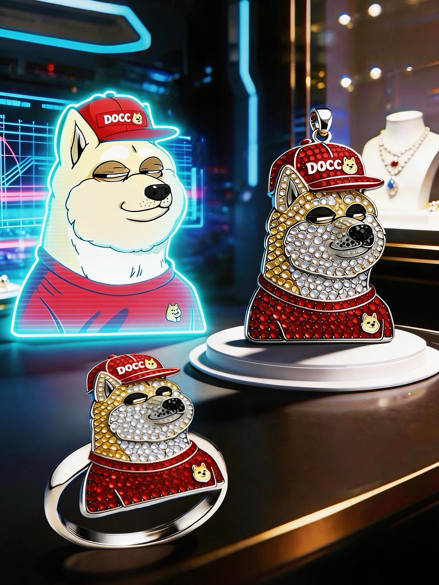 Doge Club(DOGC) NFT Custom Jewelry