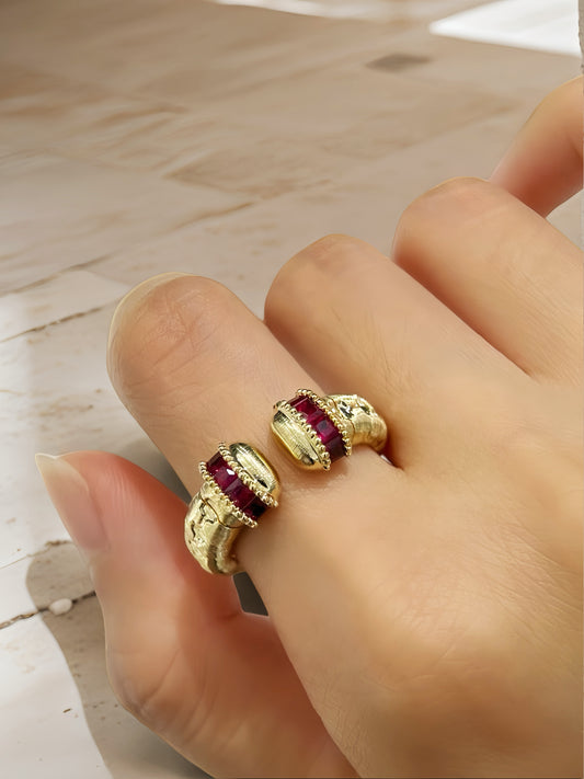 18k Gold Diamond Ring (Item No. VT226）