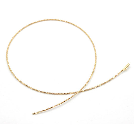 Twisted 18k Gold Necklace (Item No. DG012CN）