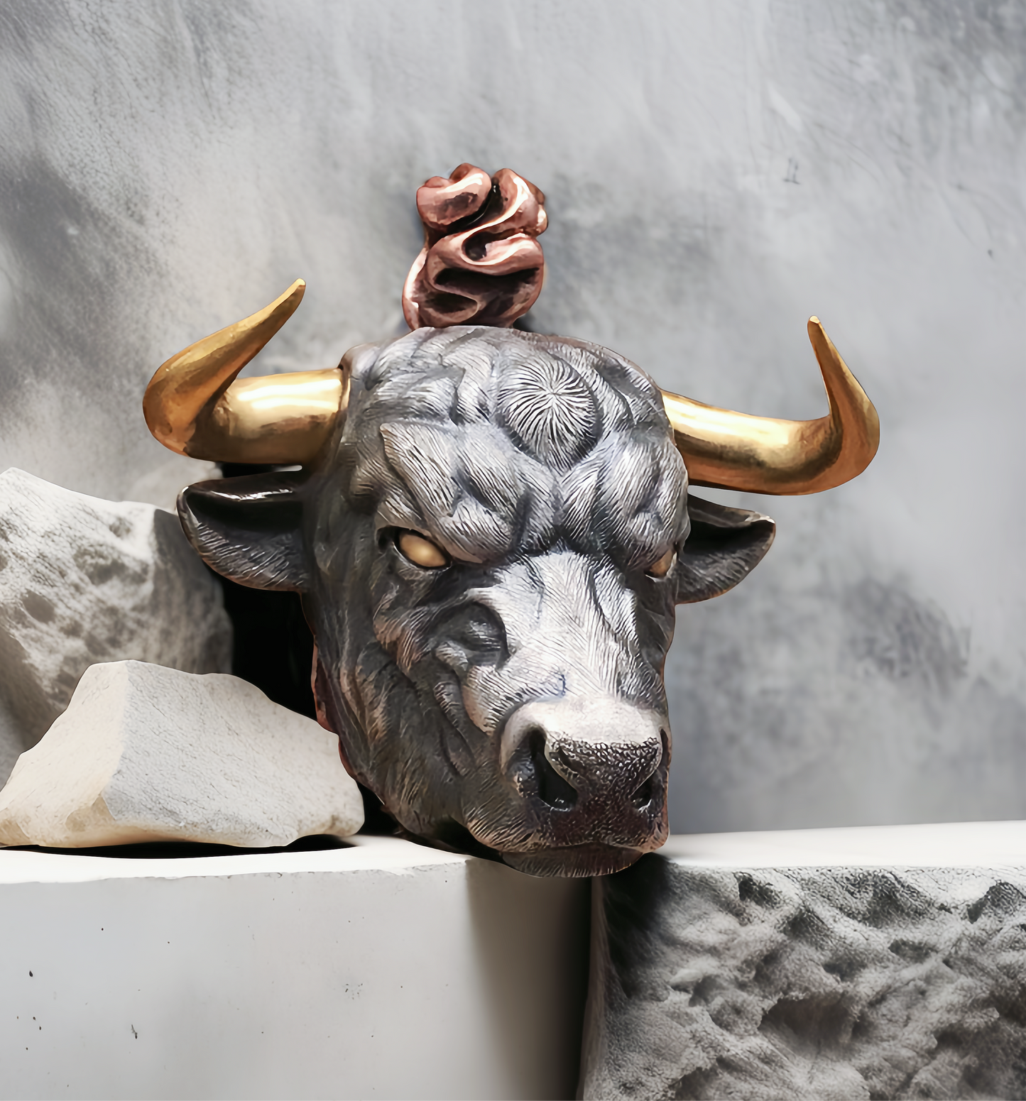 Bull Silver Pendant (Item No.SC018)