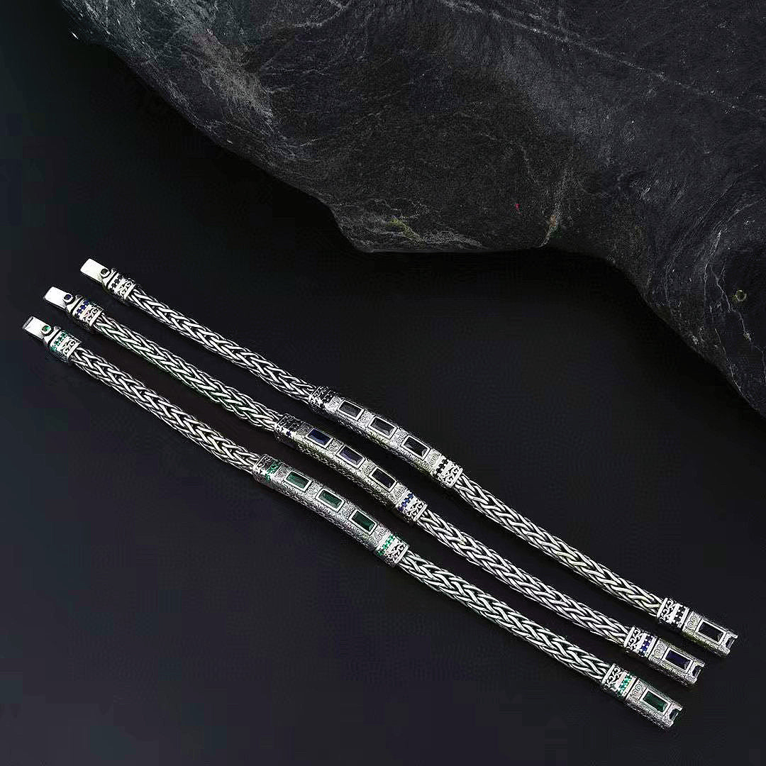 Braided Silver Chain (Item No.B0630)
