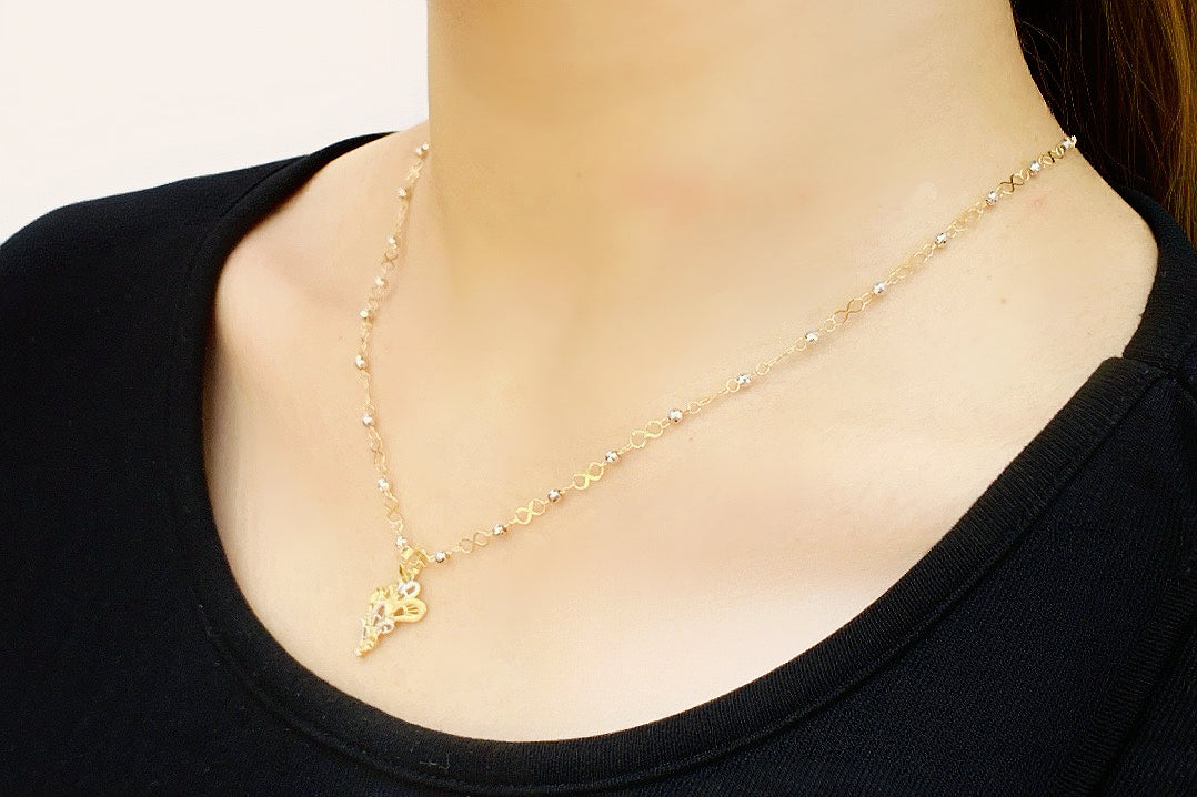Classic 18k Gold Necklace/Bracelet (Item No. SJN032）