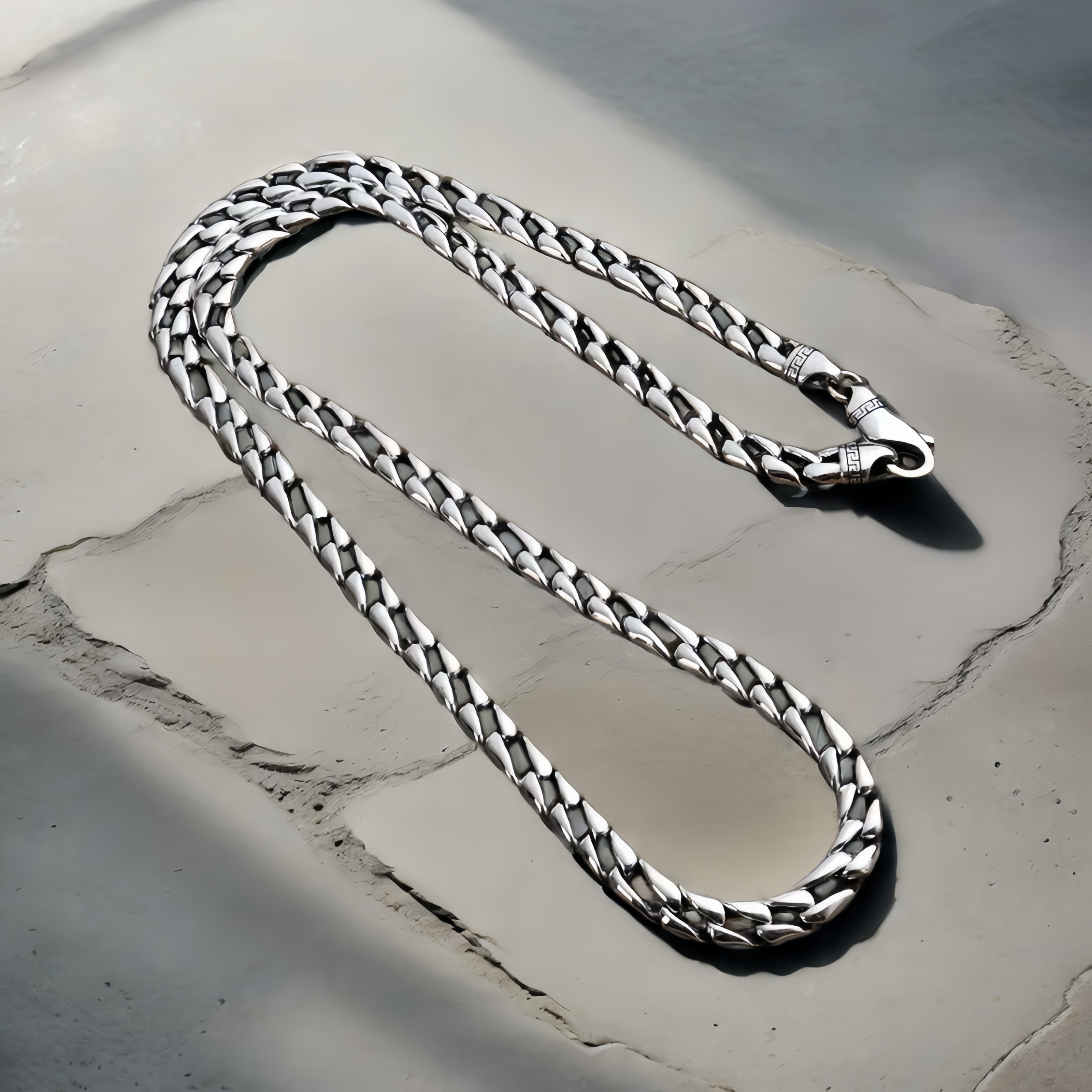 FashionSilver Necklace Chain （Item No. N00146)