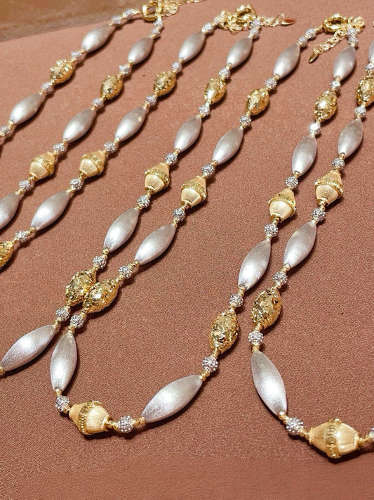 Marquise Shape 18k Gold Necklace (Item No. HFN014）