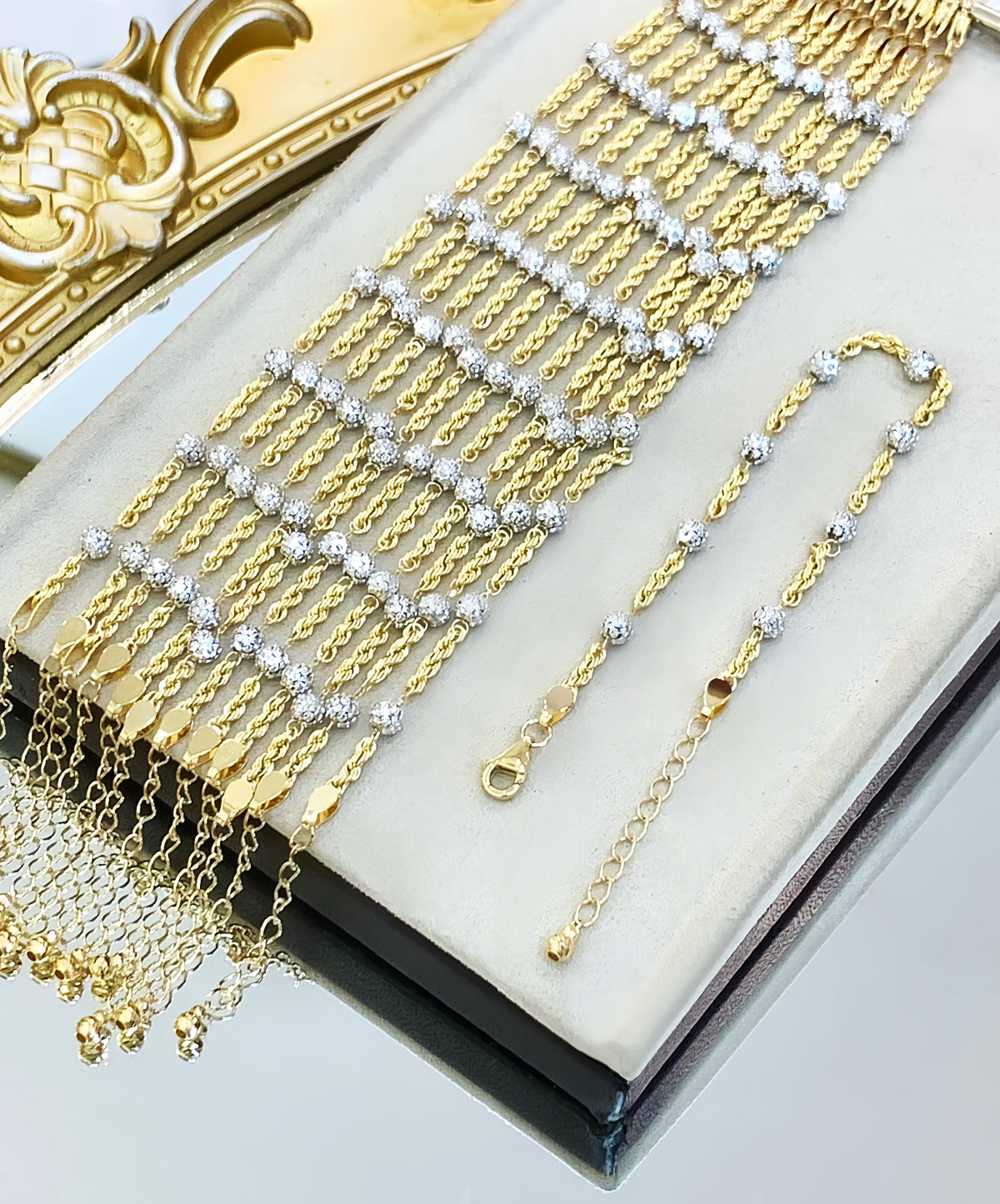 Fashion 18K Gold Bracelet (Item No. SJB025）