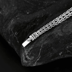Braided Silver Chain (Item No.B0632）