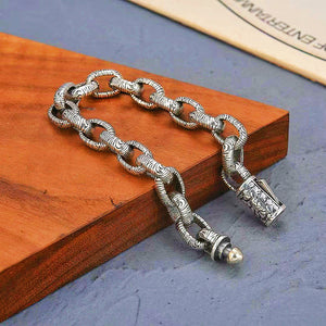 Braided Silver Chain (Item No.B0637）