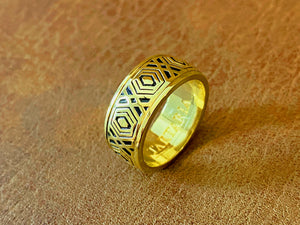 9k/14k/18k Gold Ring (Item No. GR0005） Tartaria Onlinestore