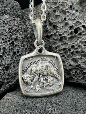 The Pendant Of Romulus and Remus (Item No. KYP05)