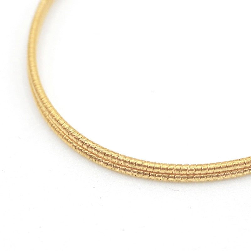 Twisted 18K Gold Bracelet (Item No. SX051CB)