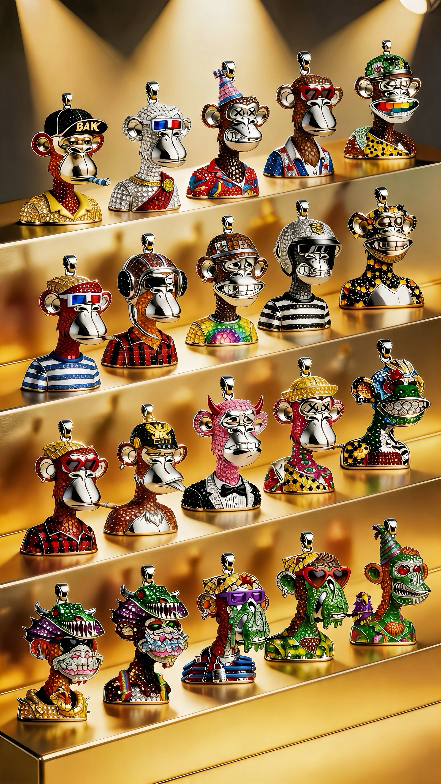 Mutant Ape Yacht Club NFT Custom Jewelry