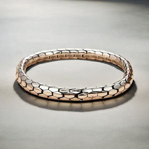 Snake Silver Bracelet (Item No. B0677）