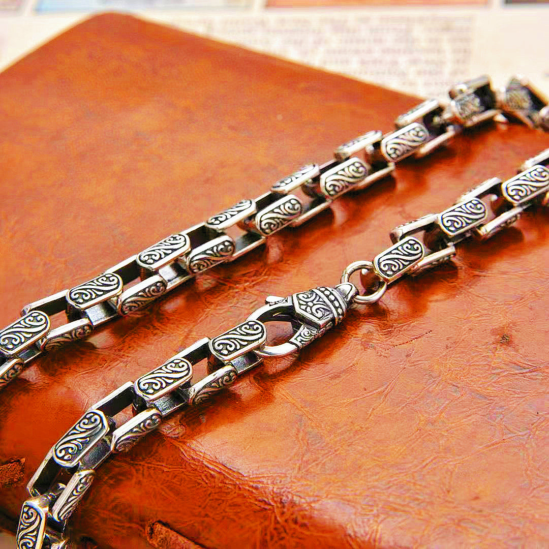 （副本）（副本）（副本）Classic Silver Necklace Chain (Item No. N0076) Tartaria Onlinestore