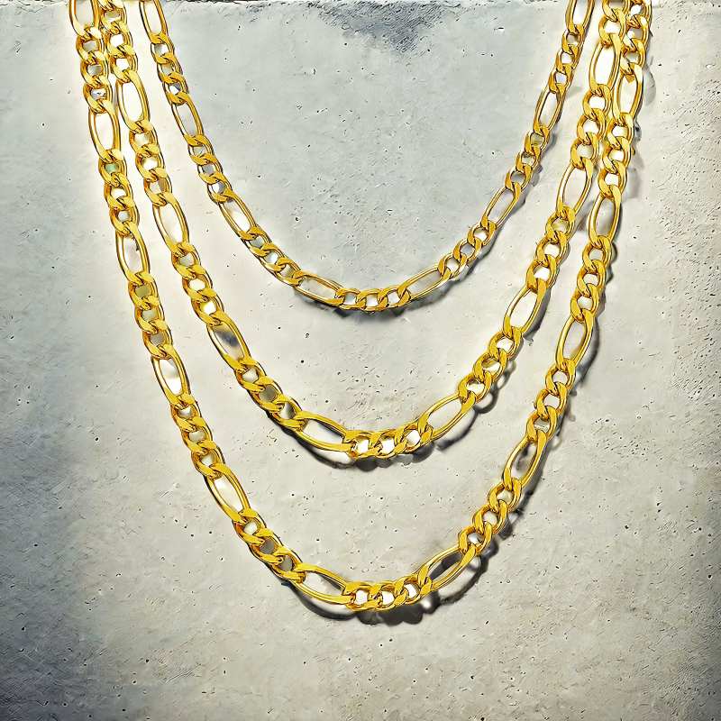 Classic 18k Gold Necklace Chain (Item No. GN0008）