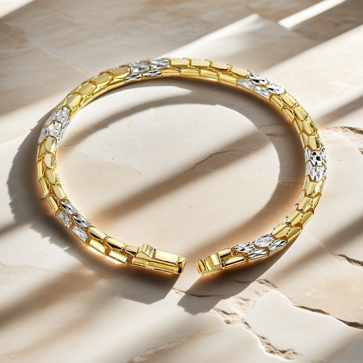 Snake Platinum Gold Bracelet Chain (Item No. GB0033）