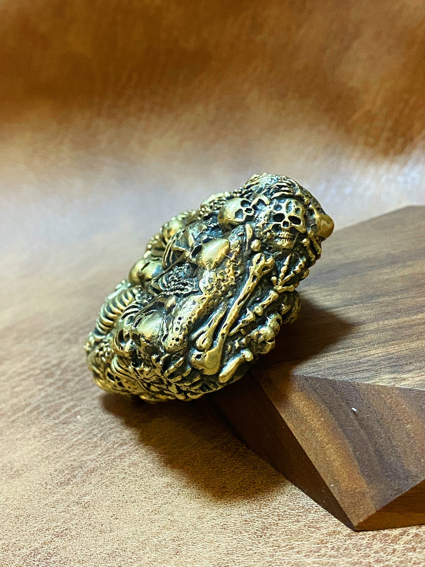 Burial Skull Zippo Lighter Case  (Item No. L0009) Tartaria Onlinestore