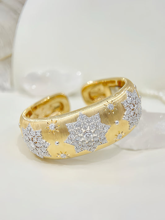 Vintage 18k Gold Diamond Bracelet (Item No. VT341)