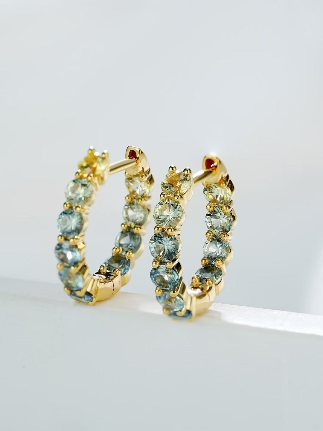 Women Earring Sapphire