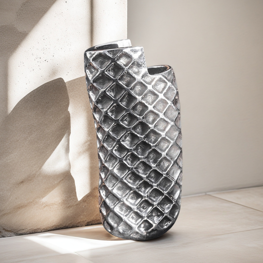 Vintage Pattern Silver Lighter Case (Item No. L0020)